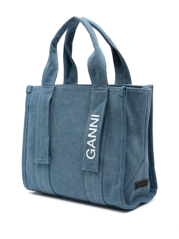 GANNI-Recycled-Tech-Small-Tote-Denim-Denim-2