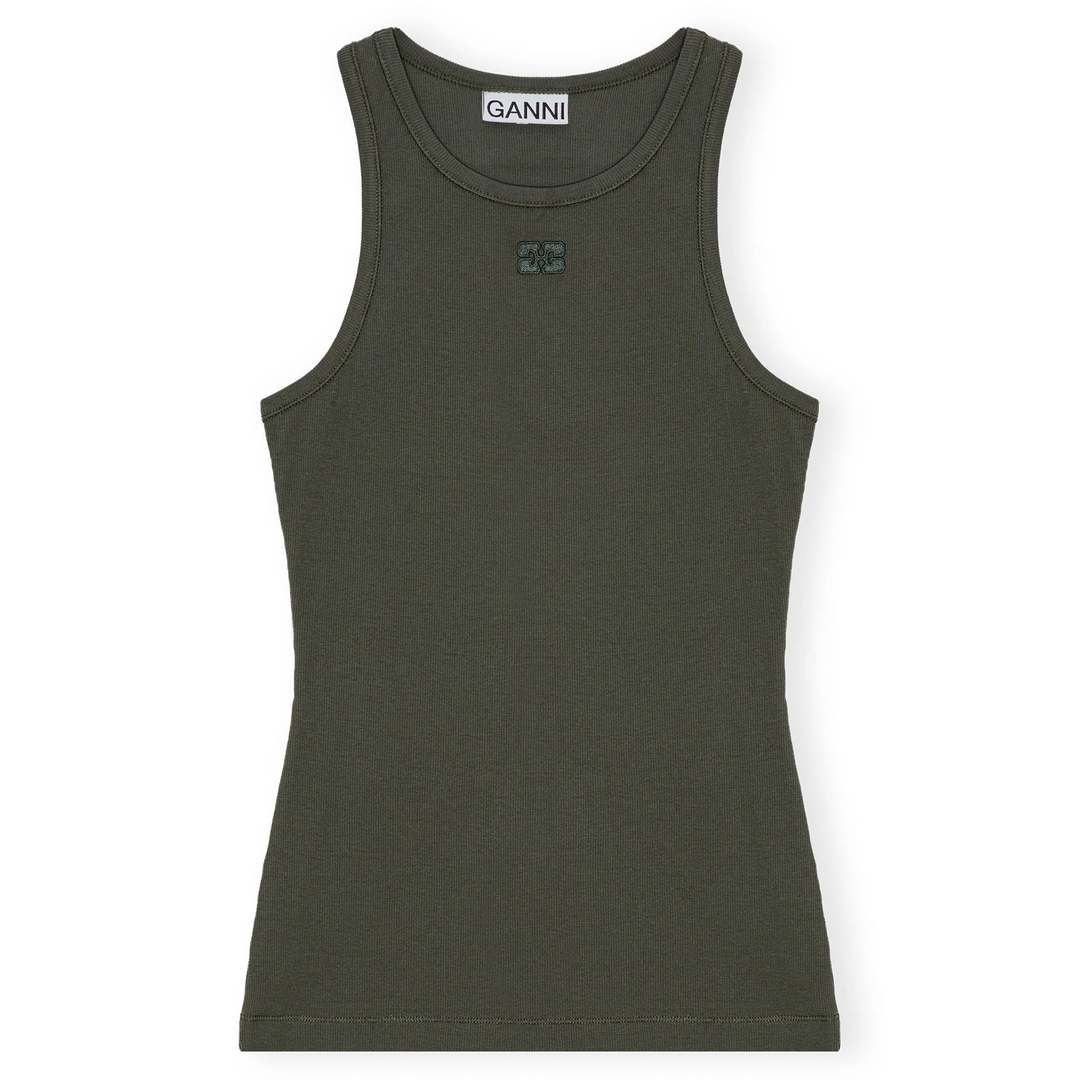 Soft Cotton Rib Tank Top