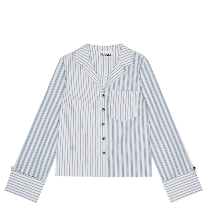 Stripe Cotton Shirt