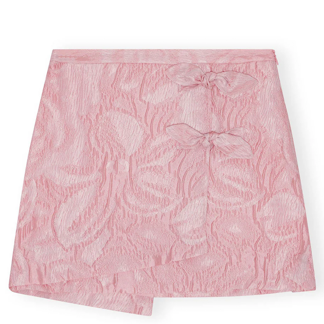 Textured Cloque Mini Skirt