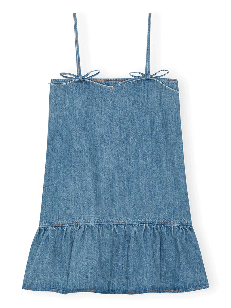 Tint Denim Strap Dress