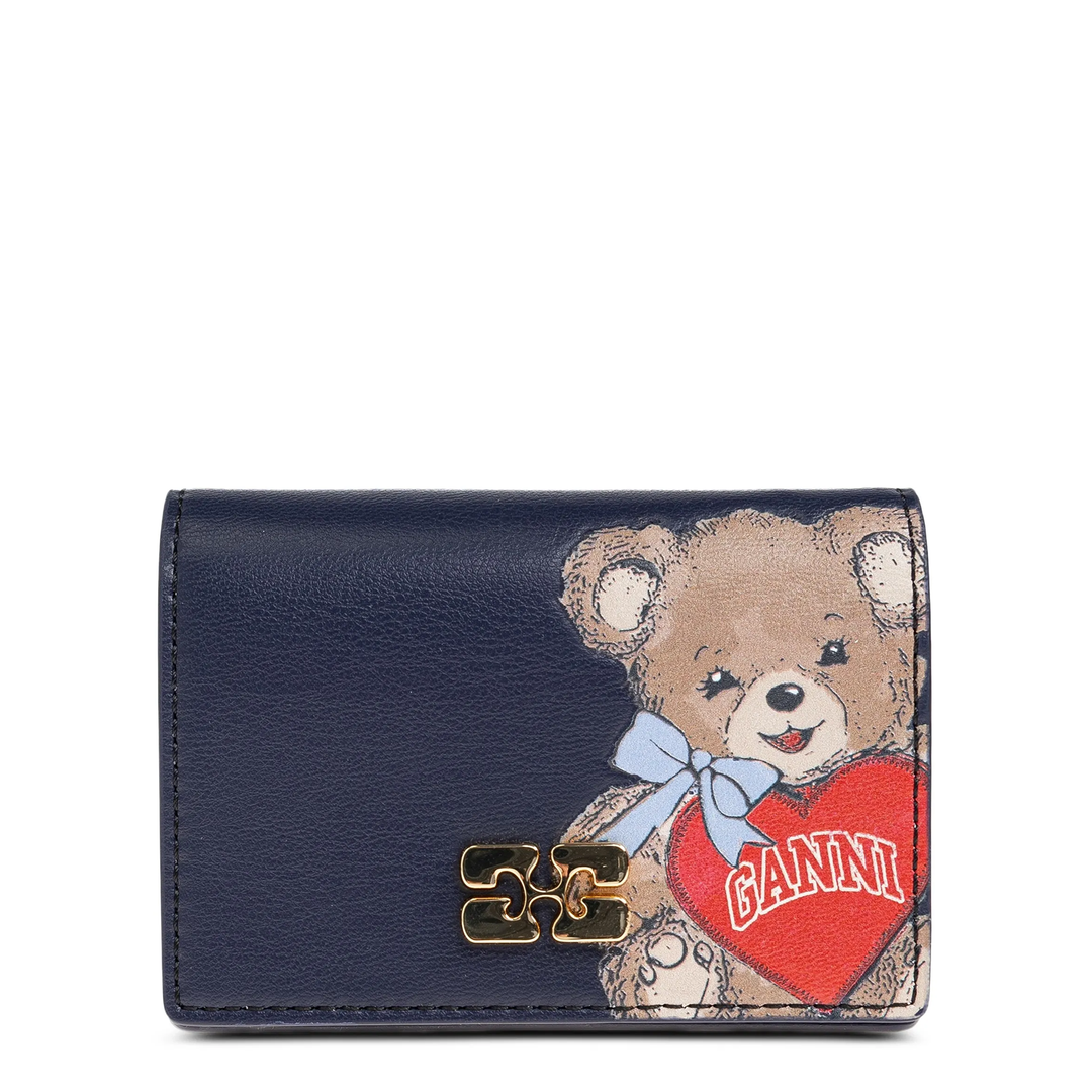 Card Holder With Flap Puddle