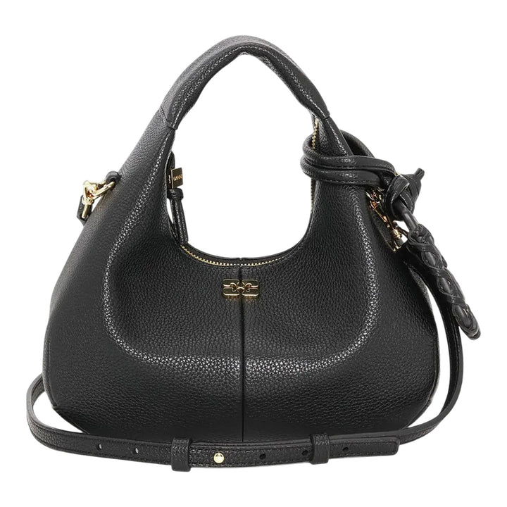 Club21 - GANNI - Hobo Mini Grained - HOBO - Black