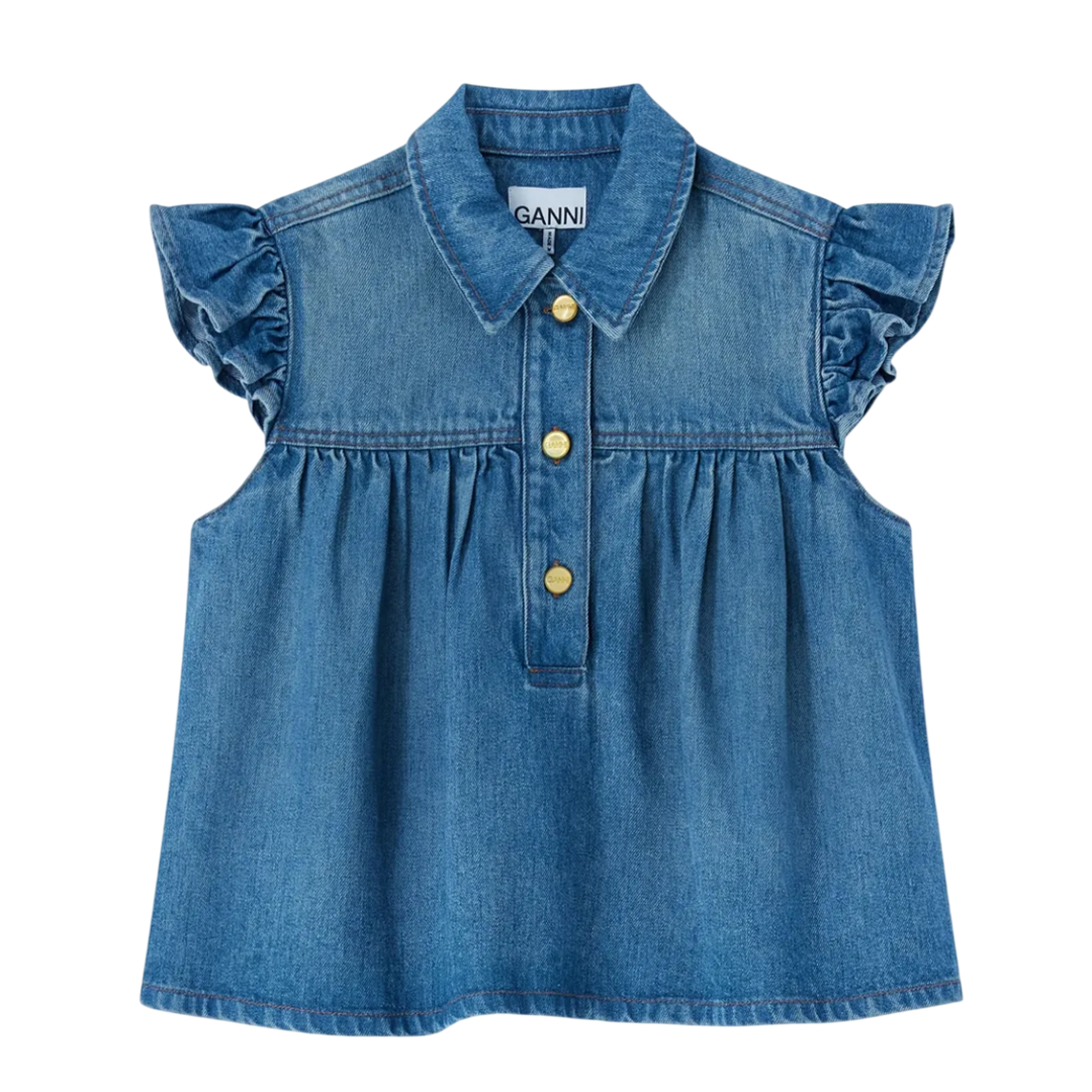 Light Weight Denim Top