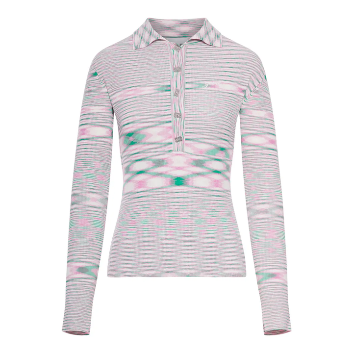 Spacedyed Knit Polo