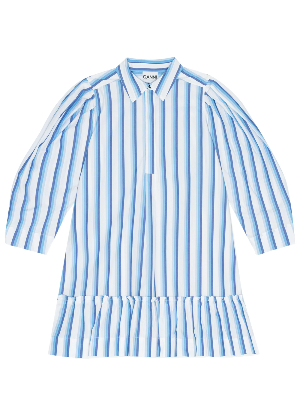 GANNI_StripeCottonMiniShirtDress_Stripes