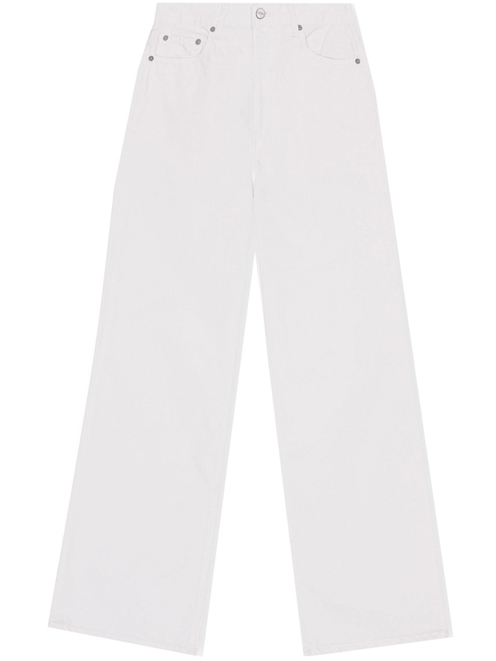 Ganni-Rigid-Denim-Magny-Jeans-White-1