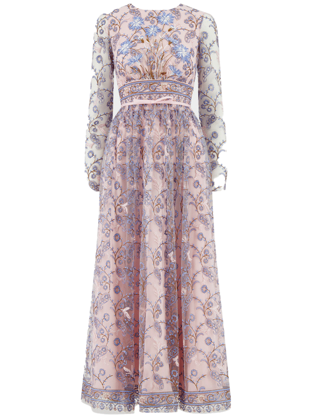 Giambattista-Valli-Embroidered-Gown-Blue-1