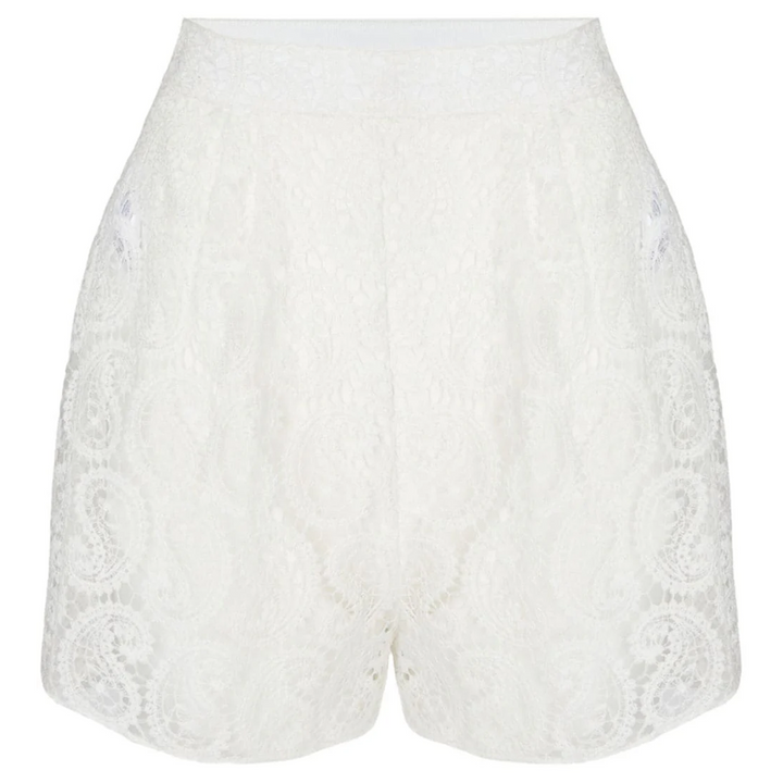 Lace Paisly Shorts