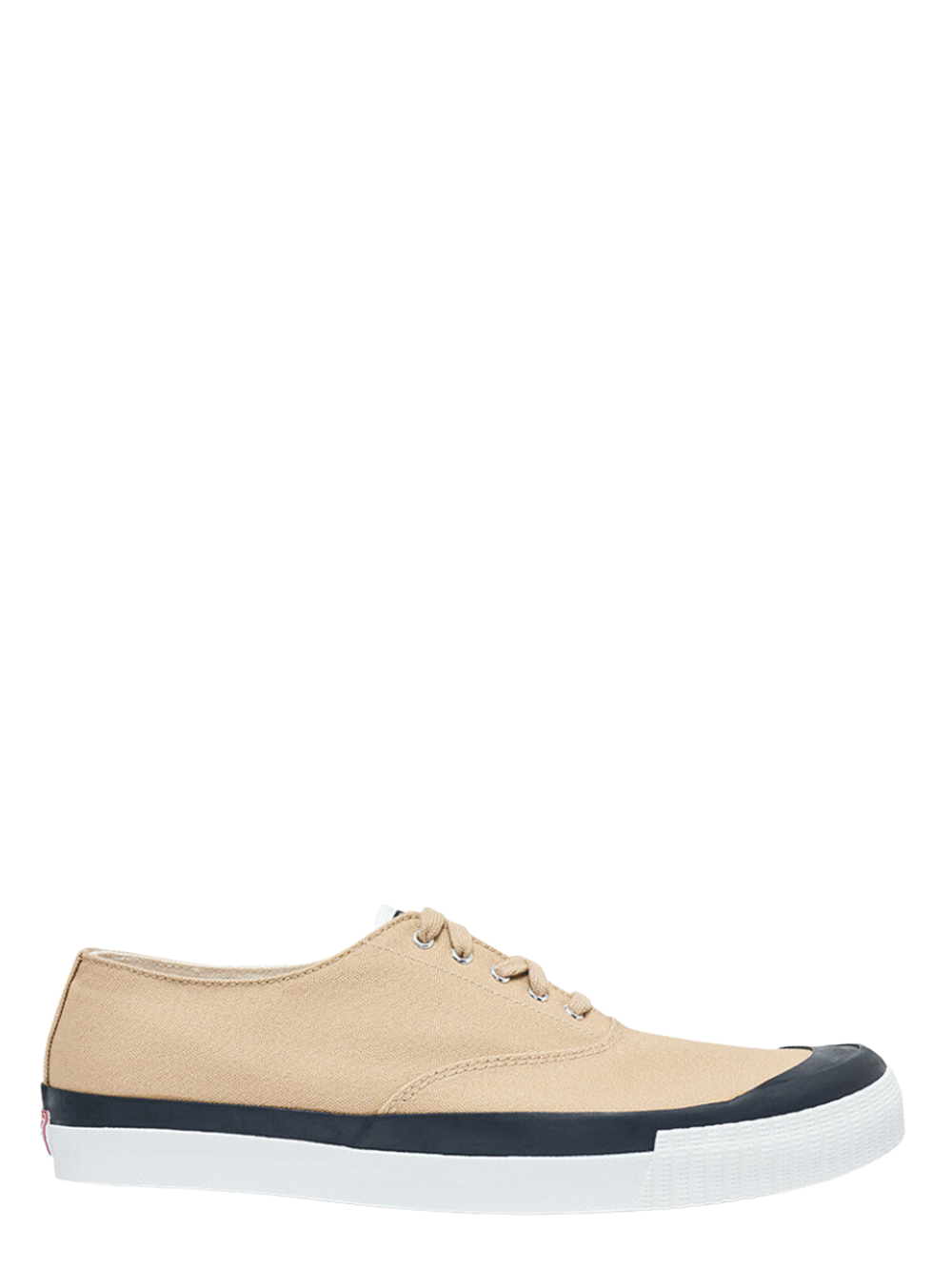 HOMME-PLISSE-ISSEY-MIYAKE-Canvas-Deck-Shoes-Low-Shoes-Beige-1