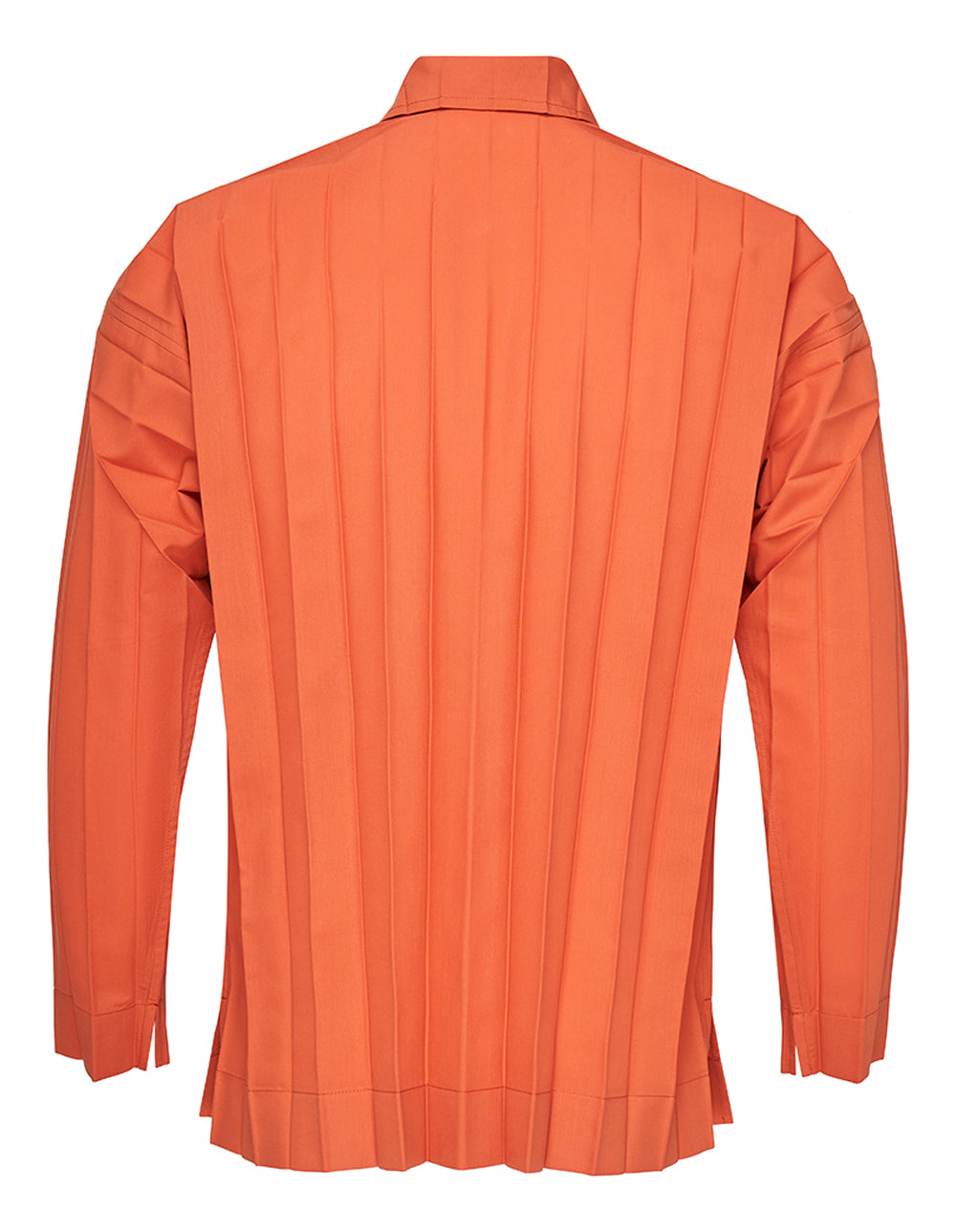 HOMME-PLISSE-ISSEY-MIYAKE-Edge-Shirt-Orange-2