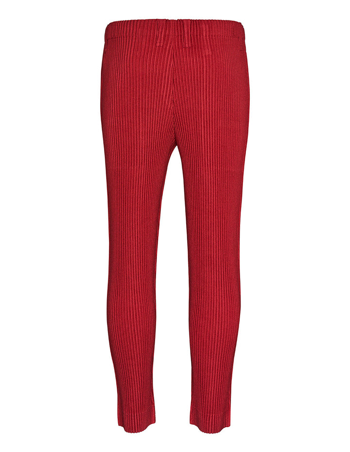 HOMME-PLISSE-ISSEY-MIYAKE-KERSEY-PLEATS-Pants-Red-2