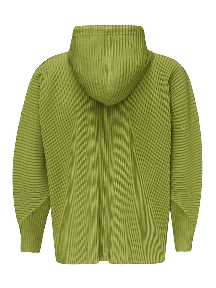 HOMME-PLISSE-ISSEY-MIYAKE-MONTHLY-COLOR-DECEMBER-Hoodie-Green-Tea-2