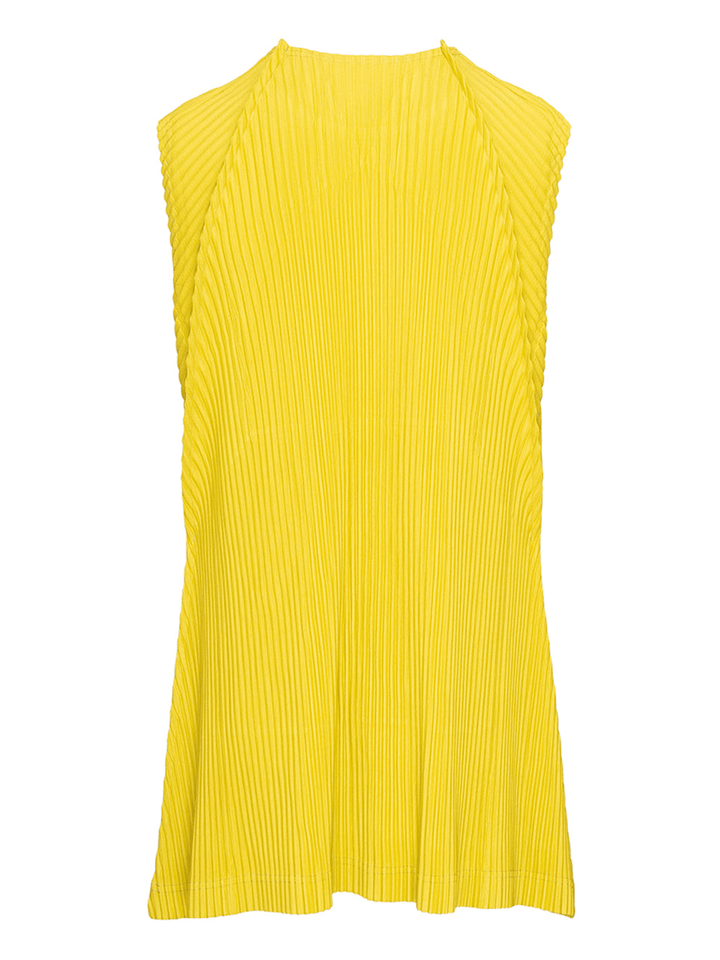 HOMME-PLISSE-ISSEY-MIYAKE-MONTHLY-COLOR-OCTOBER-T-Shirt-Citron-Yellow-2