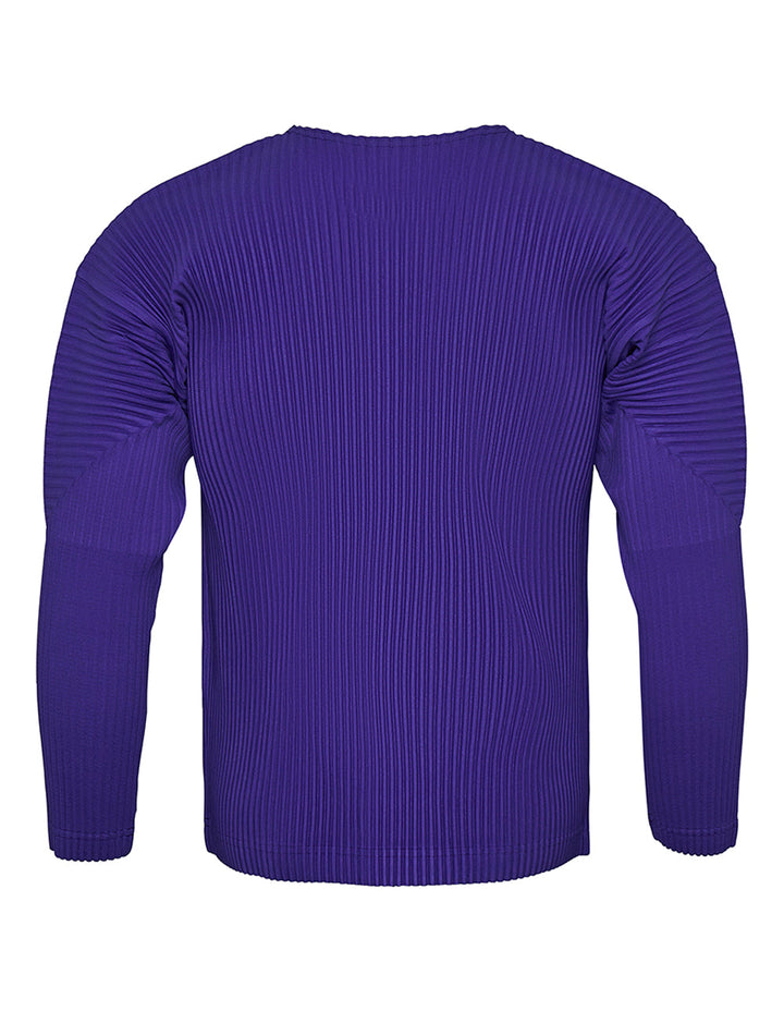 HOMME-PLISSE-ISSEY-MIYAKE-MONTHLY-COLORS-SEPTEMBER-T-Shirt-Viola-Violet-2