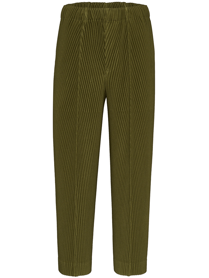 HOMME-PLISSE-ISSEY-MIYAKE-PLEATS-BOTTOMS-Pants-Olive-Khaki-1