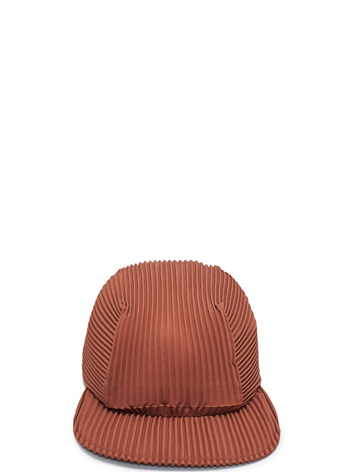HOMMEPLISSEISSEYMIYAKE_PLEATSCap_Brown