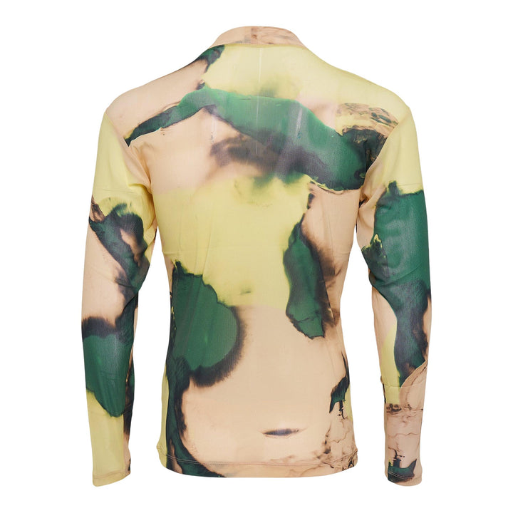 Club21 - HOMME PLISSE ISSEY MIYAKE - Agate Sheer T-Shirt - KNIT TOPS - Orange Beige