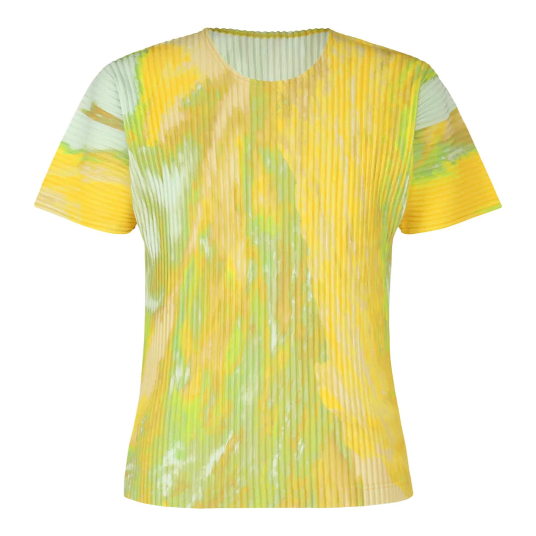Club21 - HOMME PLISSE ISSEY MIYAKE - Agate T-Shirt - TEES - Yellow