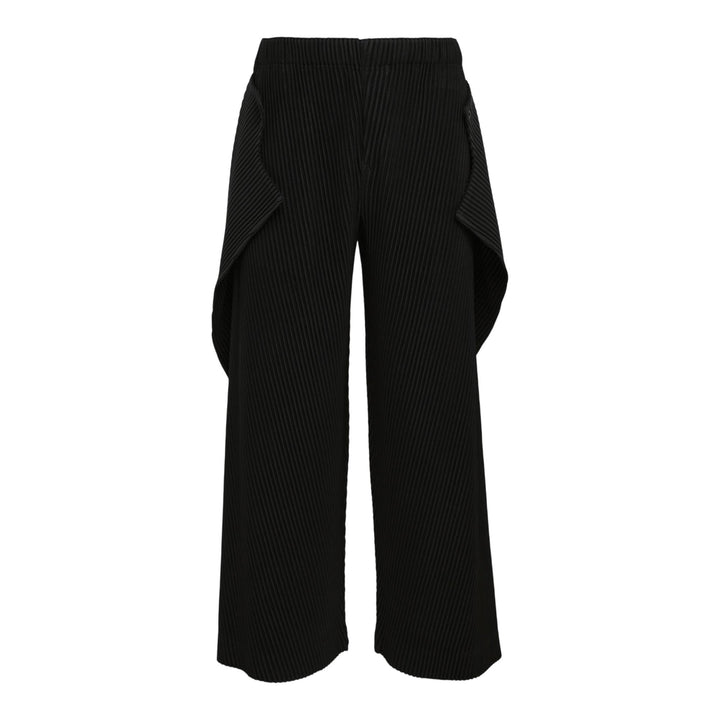 Club21 - HOMME PLISSE ISSEY MIYAKE - Angular Stone Pants - PLEATED PANTS - Coke Gray