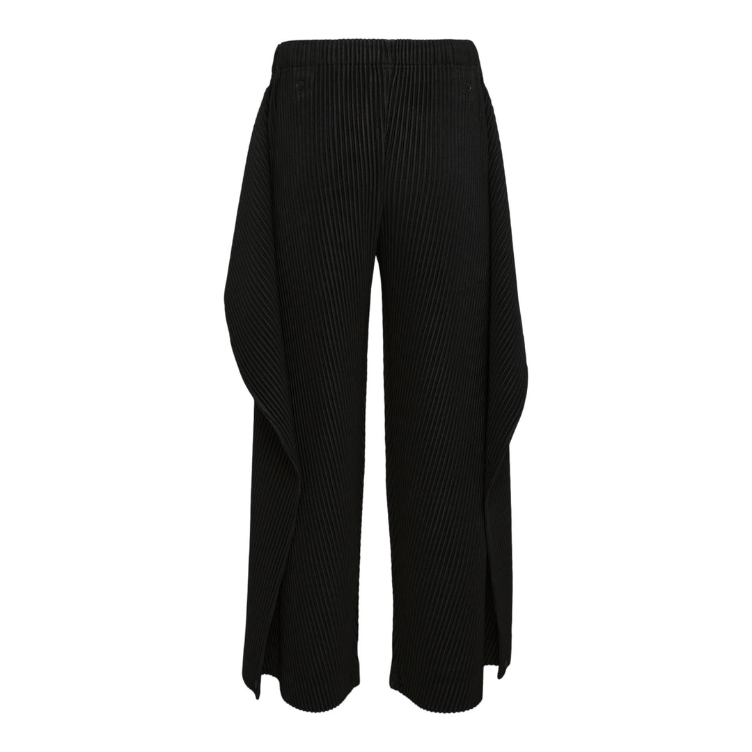 Club21 - HOMME PLISSE ISSEY MIYAKE - Angular Stone Pants - PLEATED PANTS - Coke Gray