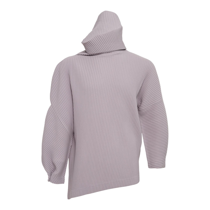 Club21 - HOMME PLISSE ISSEY MIYAKE - Angular Stone T-Shirt - PLEATED TOPS - Pebble Purple