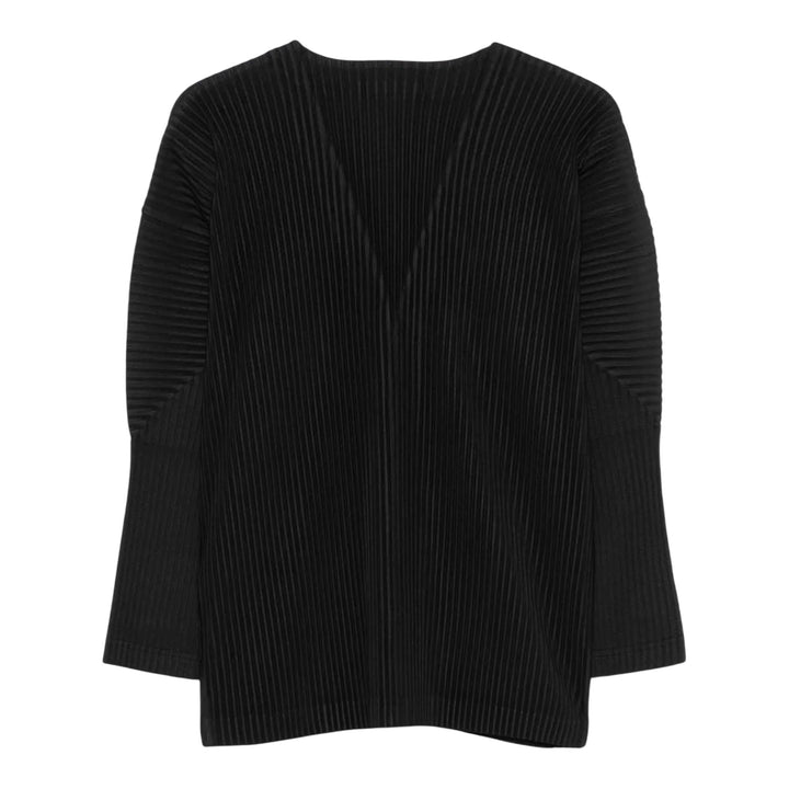 Club21 - HOMME PLISSE ISSEY MIYAKE - Basic Button Cardigan - CARDIGANS - Black