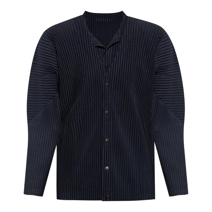 Club21 - HOMME PLISSE ISSEY MIYAKE - Basic Button Cardigan - CARDIGANS - Navy