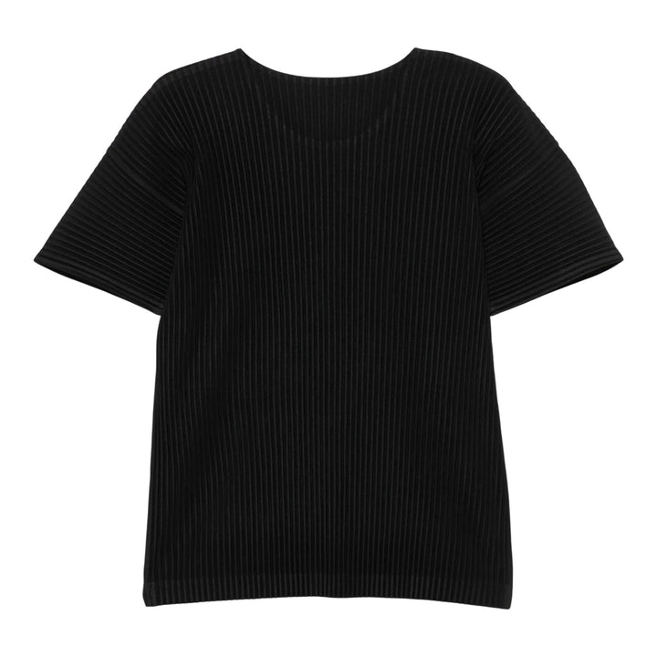 Club21 - HOMME PLISSE ISSEY MIYAKE - Basic T-Shirt - PLEATED TOPS - Black