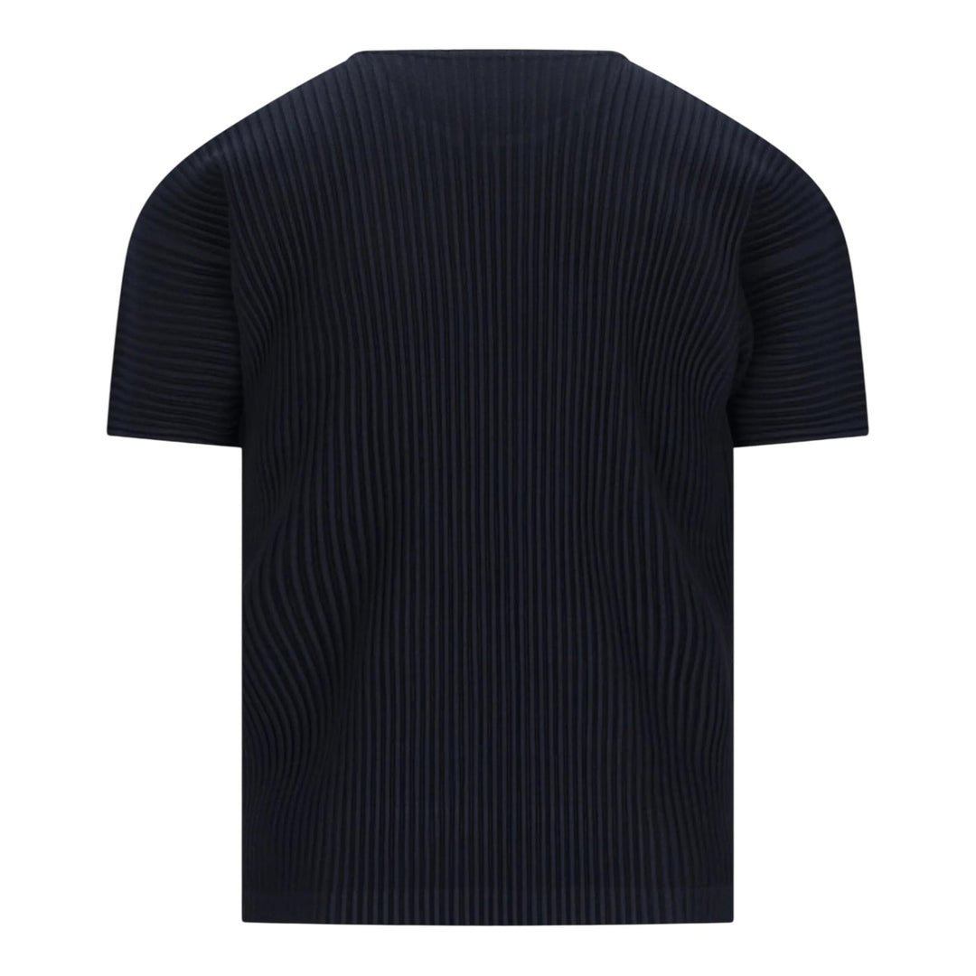 Club21 - HOMME PLISSE ISSEY MIYAKE - Basic T-Shirt - PLEATED TOPS - Navy
