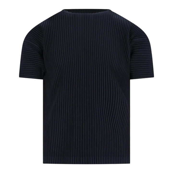 Club21 - HOMME PLISSE ISSEY MIYAKE - Basic T-Shirt - PLEATED TOPS - Navy