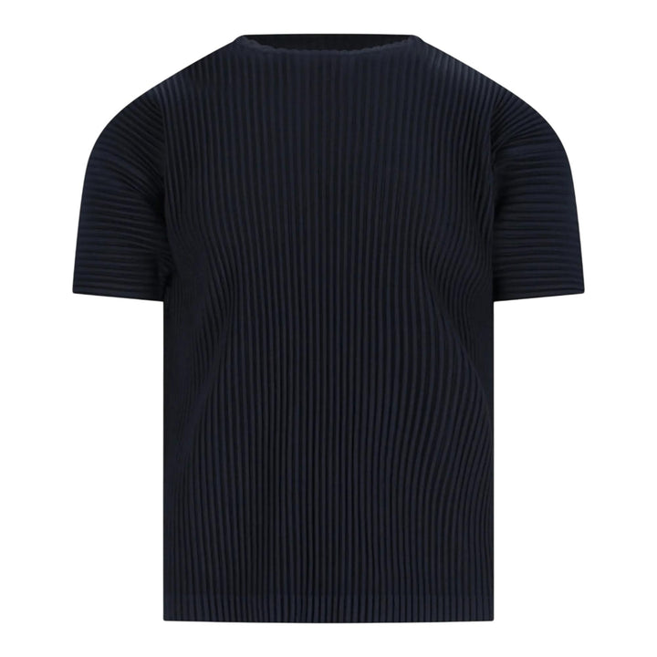 Club21 - HOMME PLISSE ISSEY MIYAKE - Basic T-Shirt - PLEATED TOPS - Navy