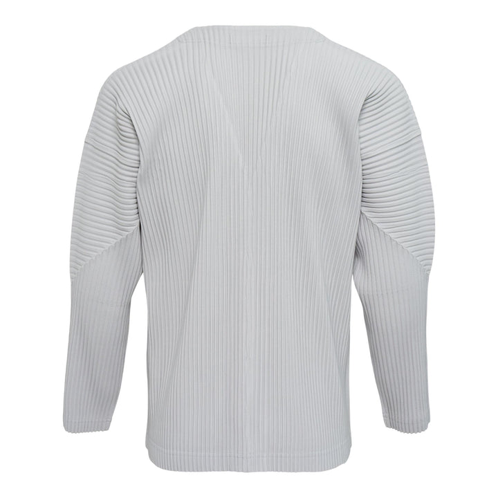 Club21 - HOMME PLISSE ISSEY MIYAKE - Basics Cardigan - PLEATED CARDIGANS - Light Gray
