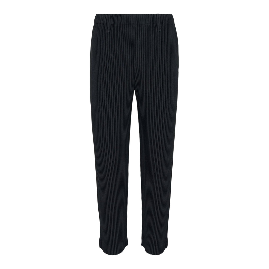 Club21 - HOMME PLISSE ISSEY MIYAKE - Basics Pants - PLEATED PANTS - Black