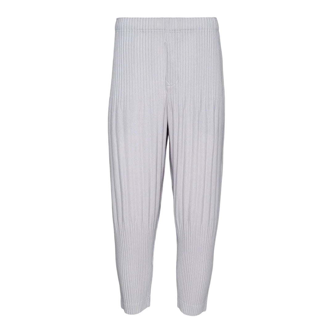Club21 - HOMME PLISSE ISSEY MIYAKE - Basics Pants - PLEATED PANTS - Light Gray