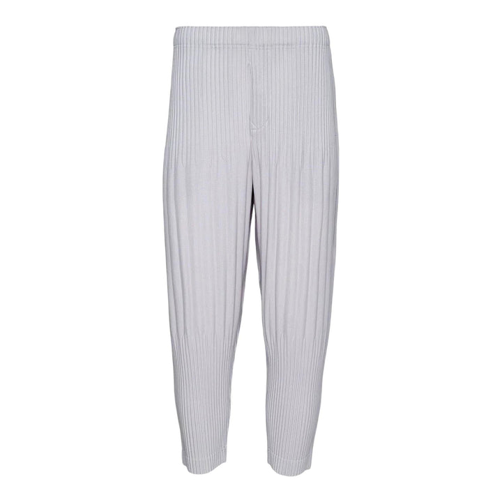 Club21 - HOMME PLISSE ISSEY MIYAKE - Basics Pants - PLEATED PANTS - Light Gray