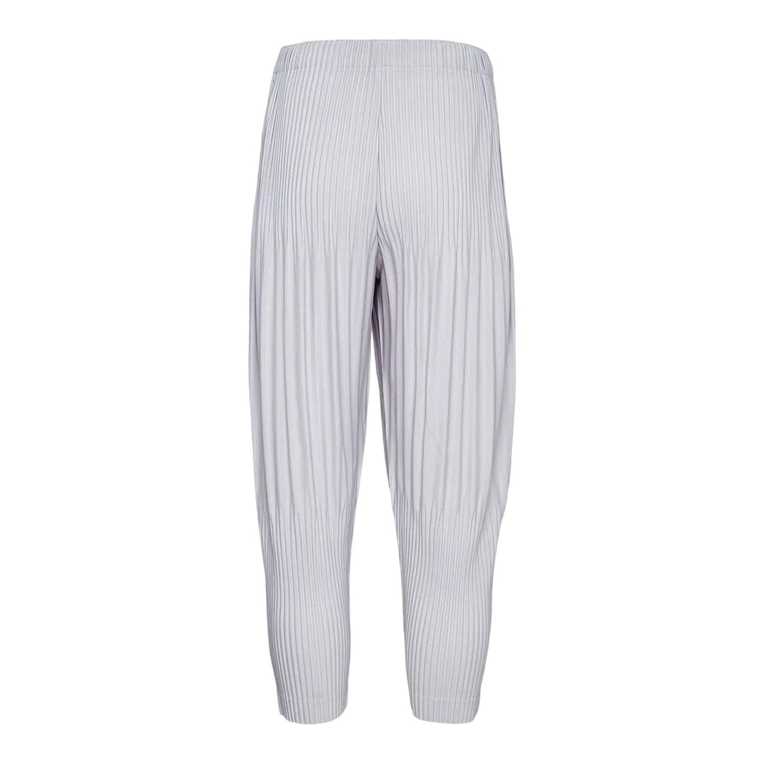 Club21 - HOMME PLISSE ISSEY MIYAKE - Basics Pants - PLEATED PANTS - Light Gray