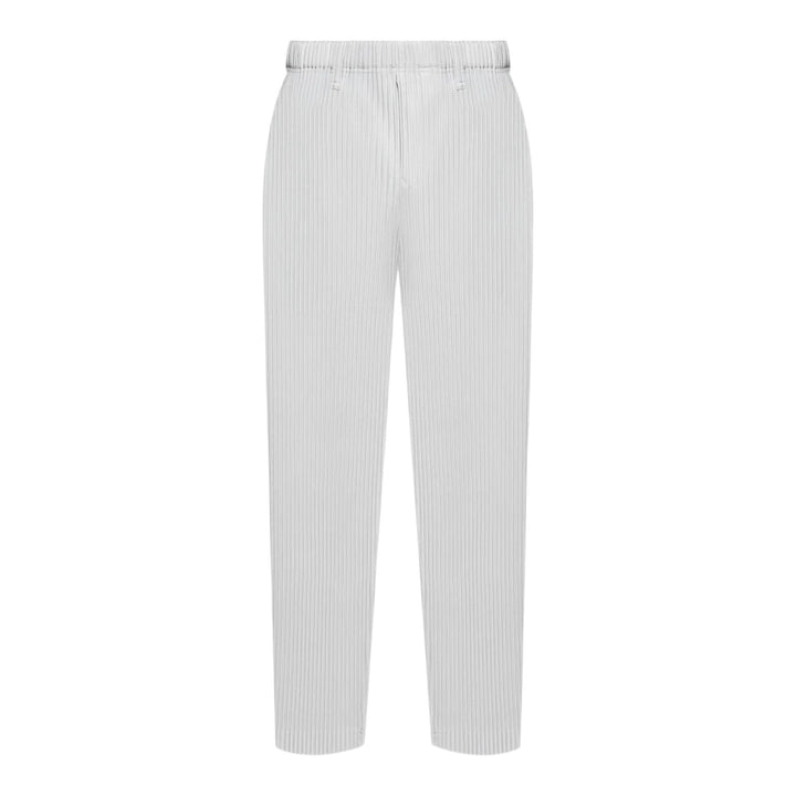 Club21 - HOMME PLISSE ISSEY MIYAKE - Basics Pants - PLEATED PANTS - Light Gray