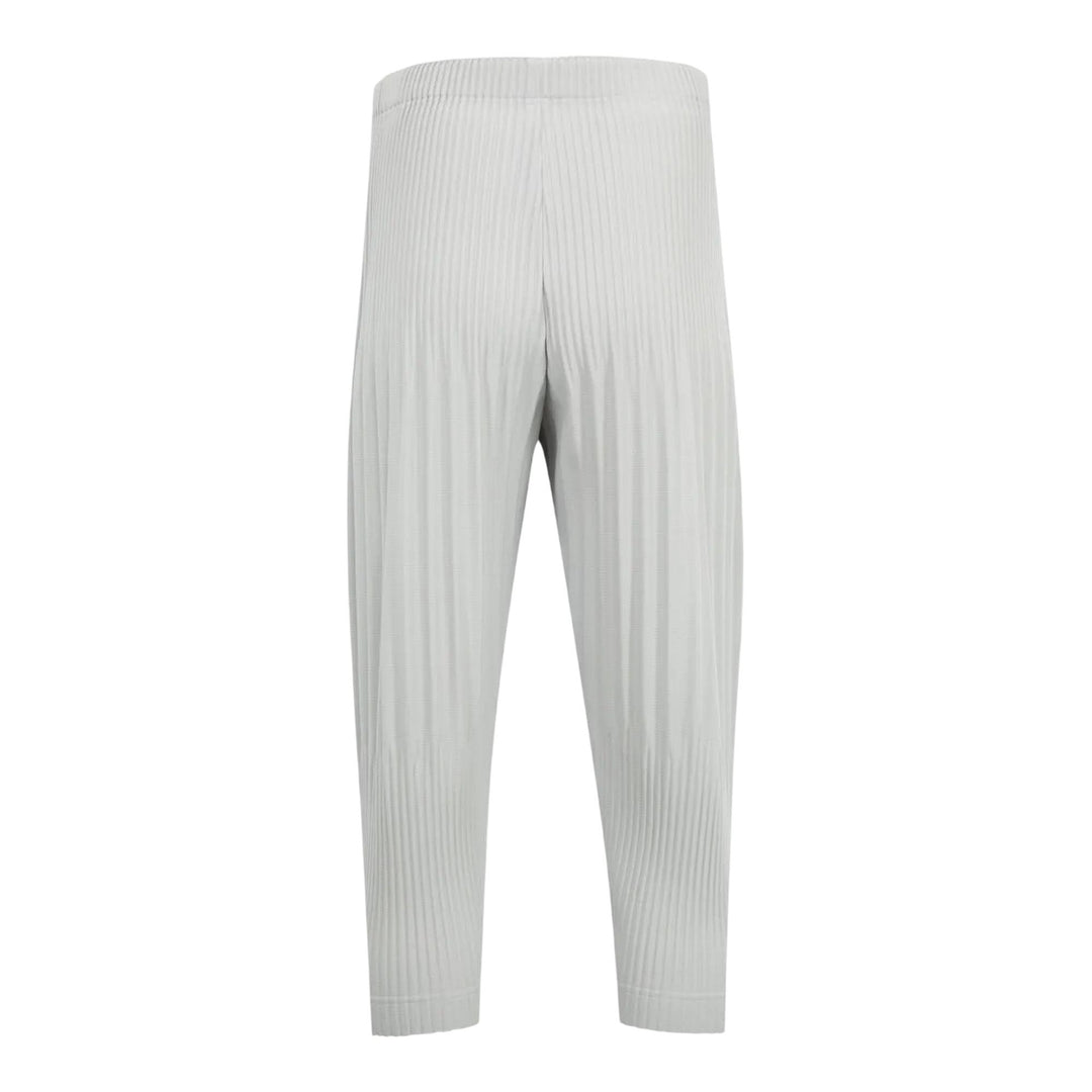 Club21 - HOMME PLISSE ISSEY MIYAKE - Basics Pants - PLEATED PANTS - Light Gray