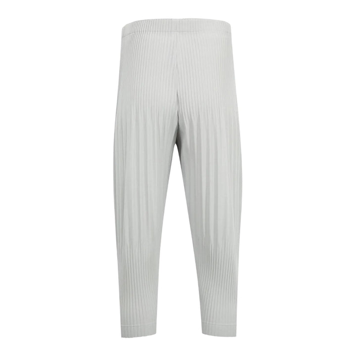 Club21 - HOMME PLISSE ISSEY MIYAKE - Basics Pants - PLEATED PANTS - Light Gray