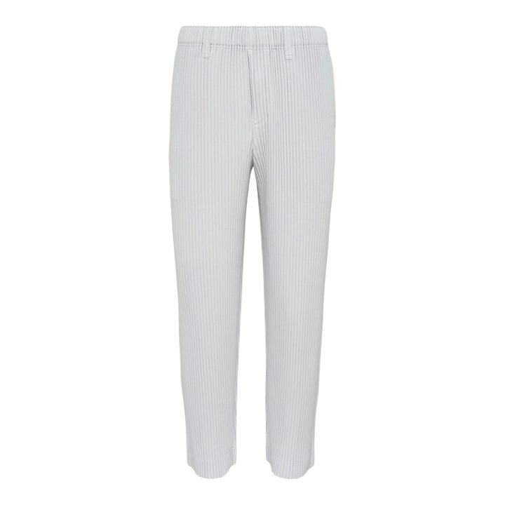 Club21 - HOMME PLISSE ISSEY MIYAKE - Basics Pants - PLEATED PANTS - Light Grey