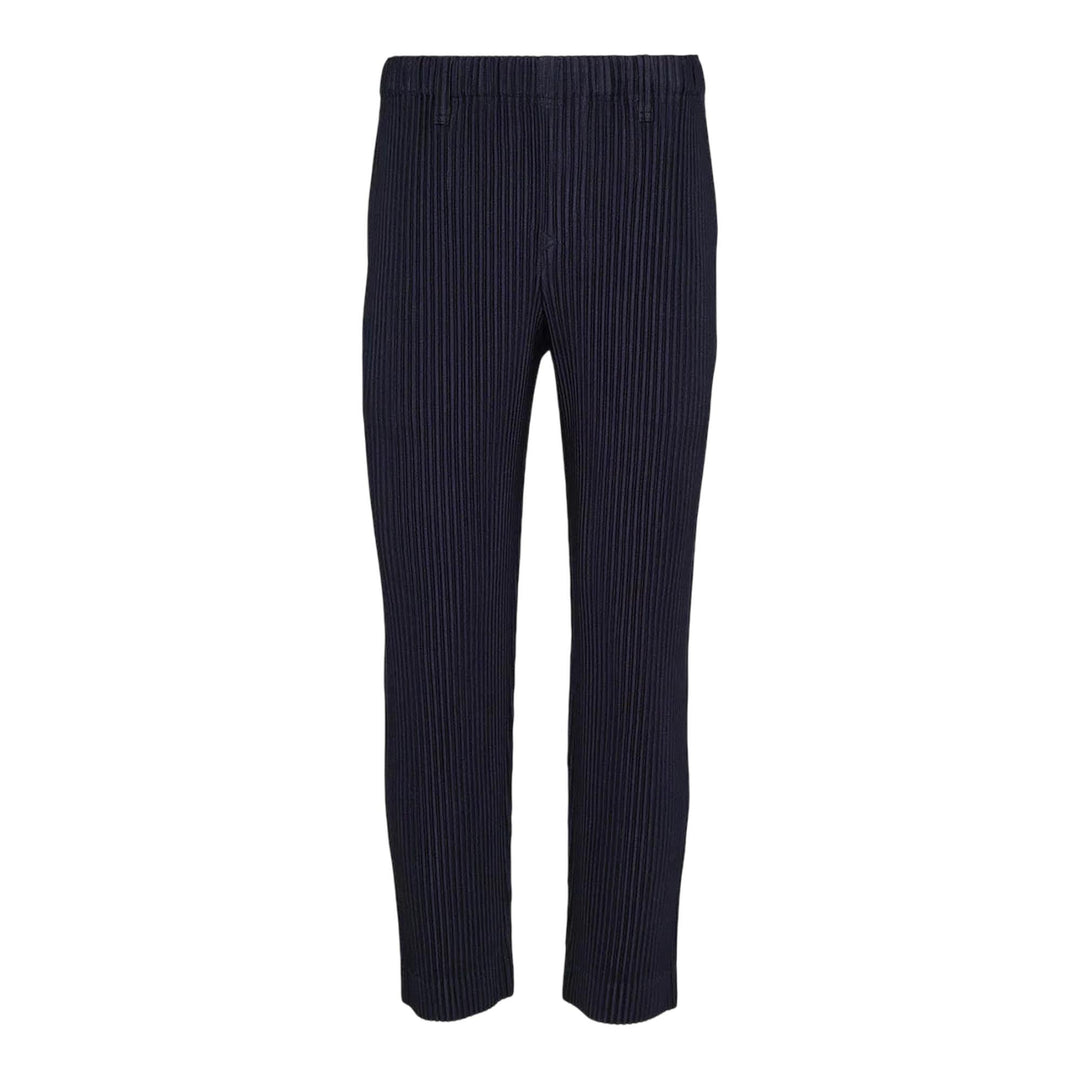 Club21 - HOMME PLISSE ISSEY MIYAKE - Basics Pants - PLEATED PANTS - Navy