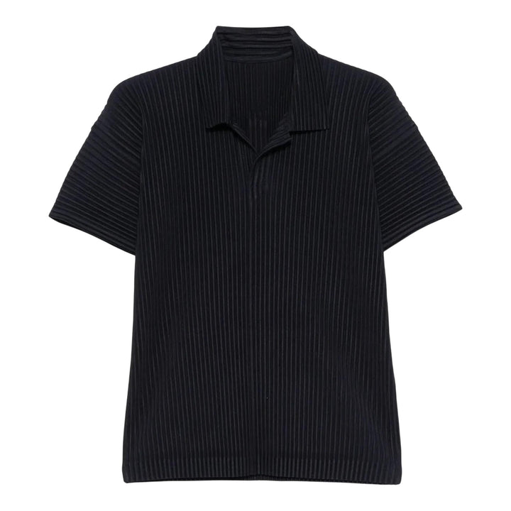 Club21 - HOMME PLISSE ISSEY MIYAKE - Basics Polo Shirt - PLEATED POLO - Navy