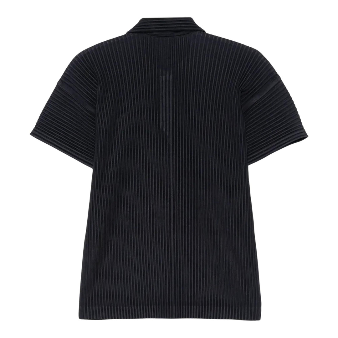 Club21 - HOMME PLISSE ISSEY MIYAKE - Basics Polo Shirt - PLEATED POLO - Navy