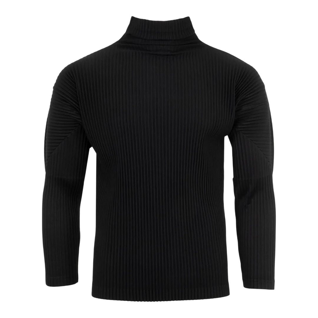 Club21 - HOMME PLISSE ISSEY MIYAKE - Basics T-Shirt - PLEATED TOPS - Black