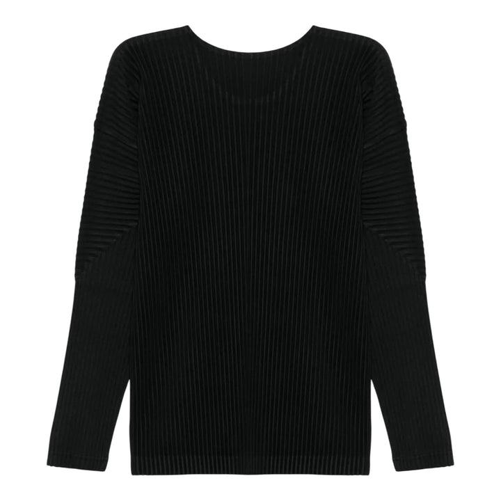 Club21 - HOMME PLISSE ISSEY MIYAKE - Basics T-Shirt - PLEATED TOPS - Black