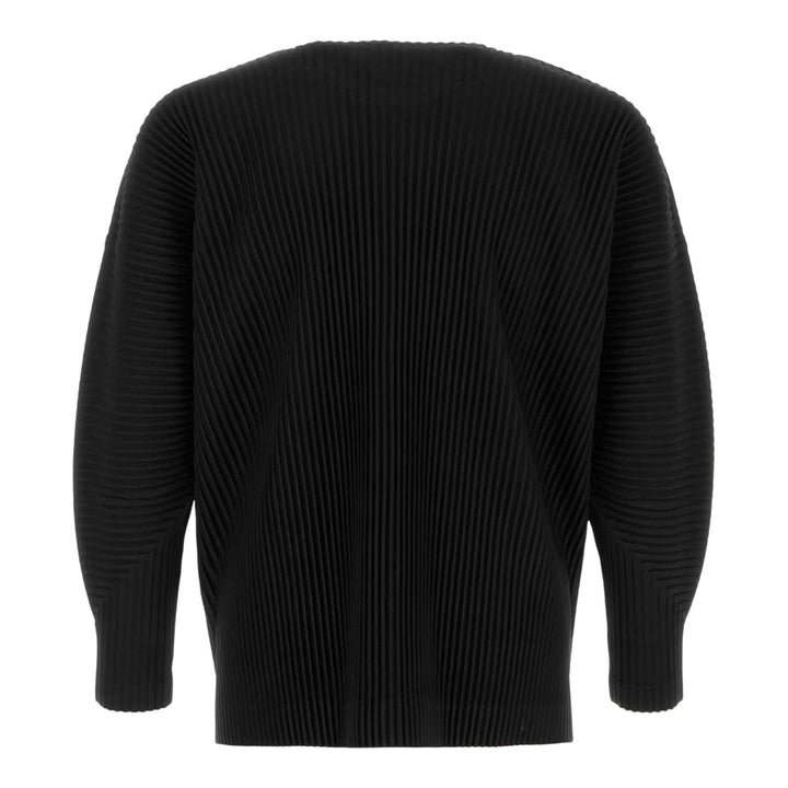 Club21 - HOMME PLISSE ISSEY MIYAKE - Basics T-Shirt - PLEATED TOPS - Black
