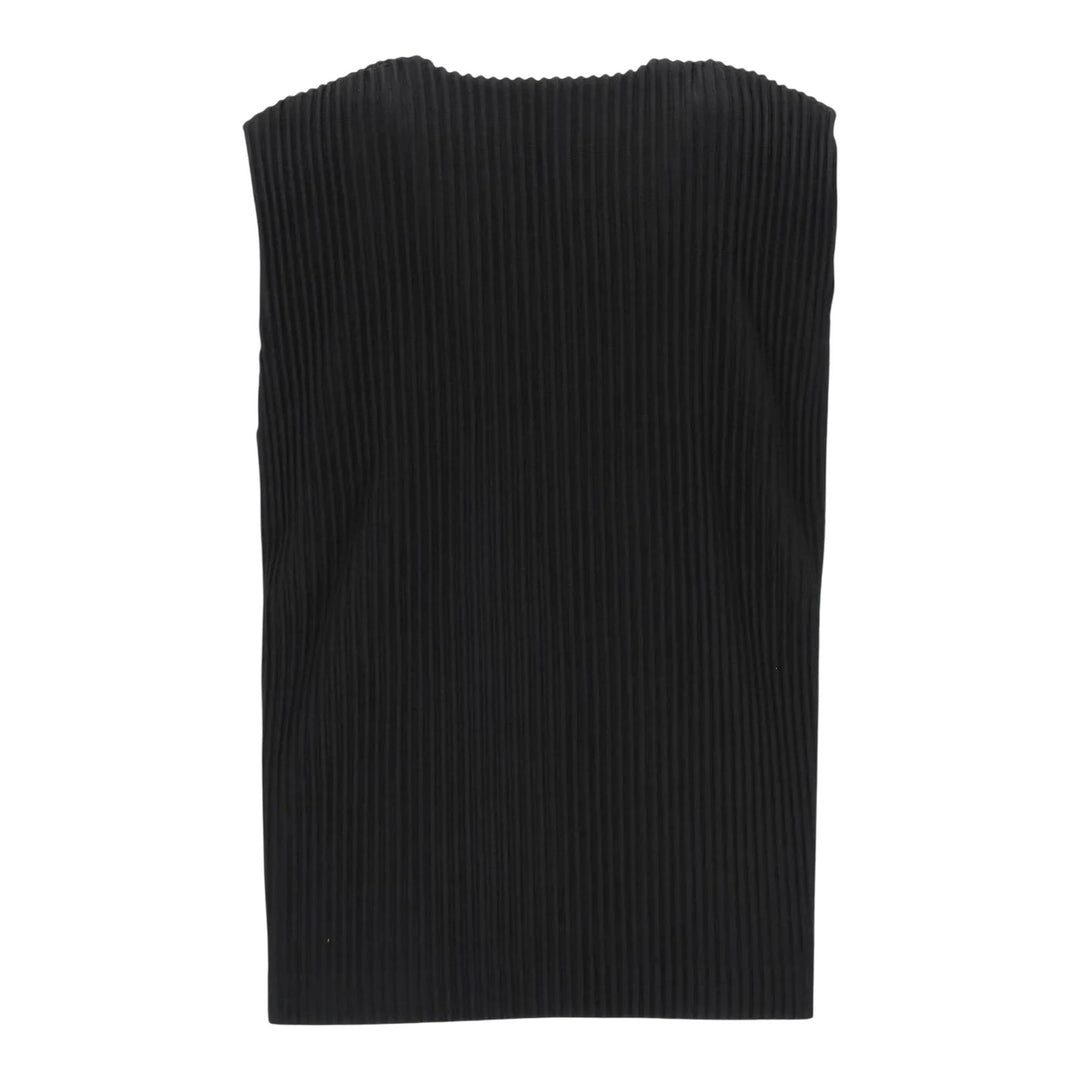 Club21 - HOMME PLISSE ISSEY MIYAKE - Basics Vest - PLEATED VESTS - Black