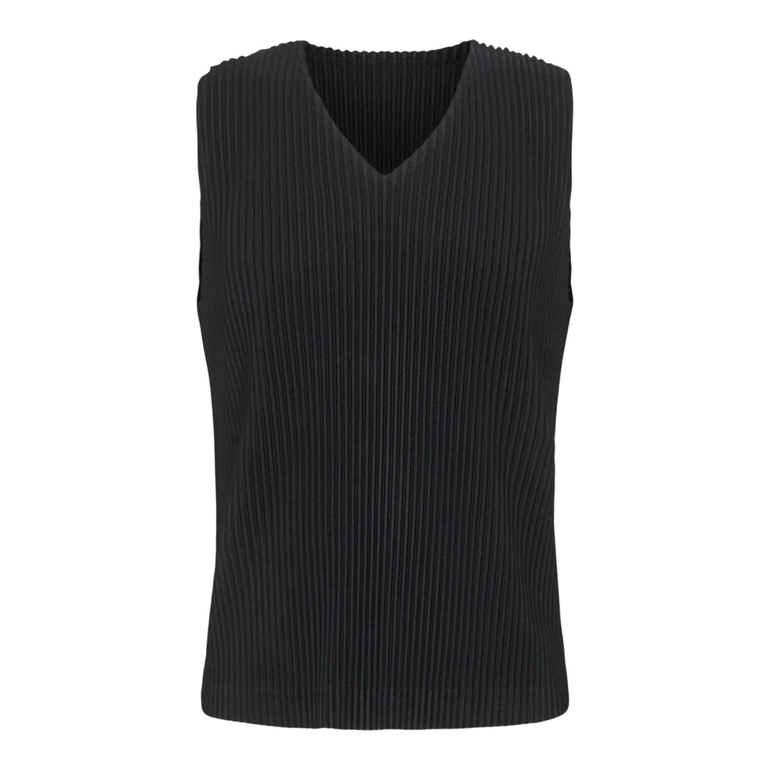 Club21 - HOMME PLISSE ISSEY MIYAKE - Basics Vest - PLEATED VESTS - Black