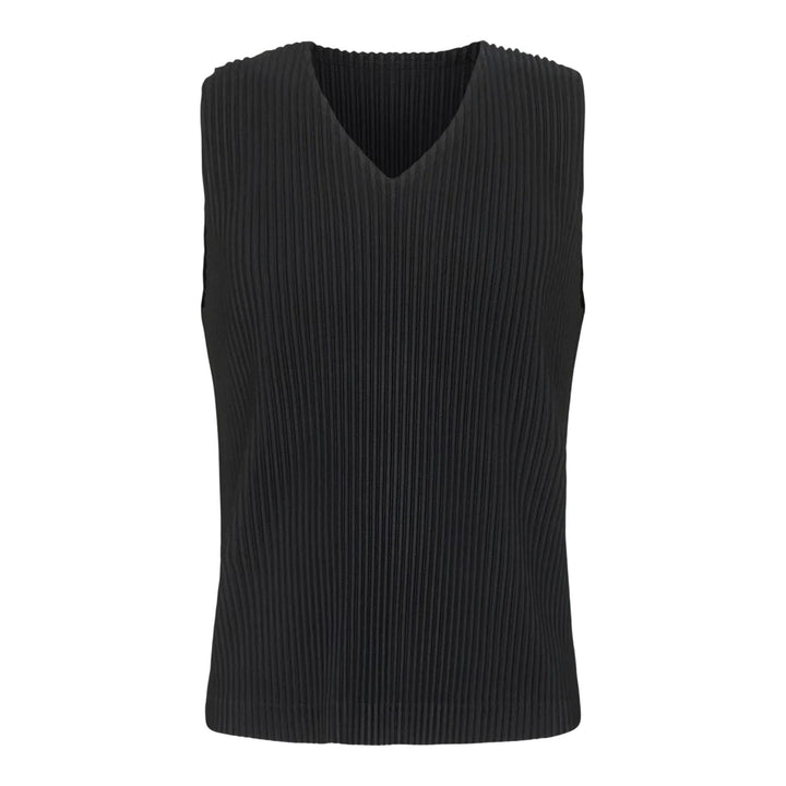 Club21 - HOMME PLISSE ISSEY MIYAKE - Basics Vest - PLEATED VESTS - Black
